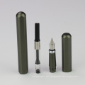 Fancy Product Pen ohne Clip Matte Fery Advertising Logo Promotional Metal Fountain Stift mit maßgeschneidertem Logo